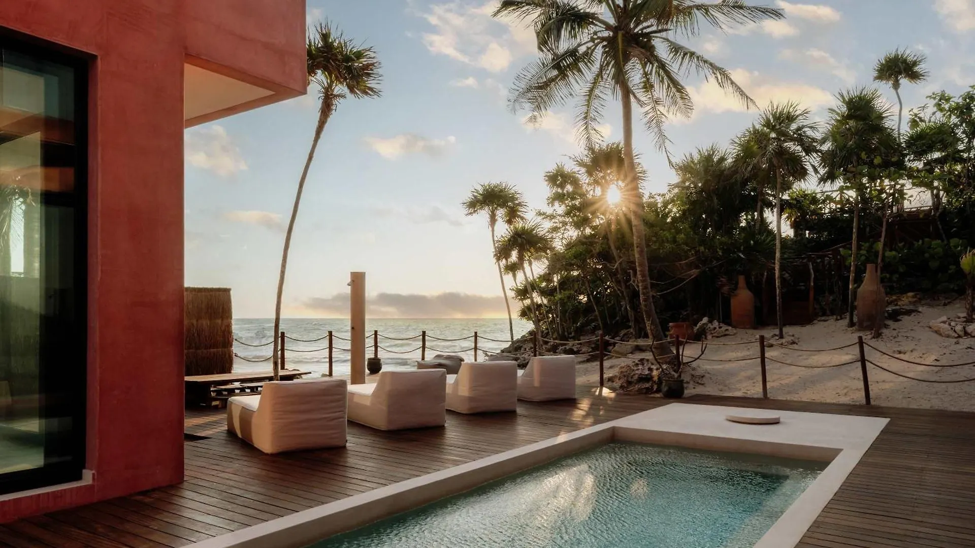 Holiday home Beachfront Oasis - Yoga Deck - Jacuzzi - 25M Pool Tulum Mexico